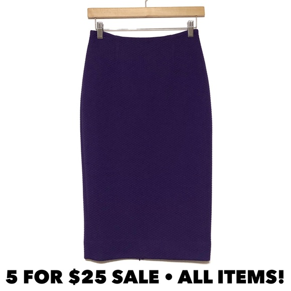 eva mendes for New York & Company Dresses & Skirts - Eva Mendes Textured Midi Skirt